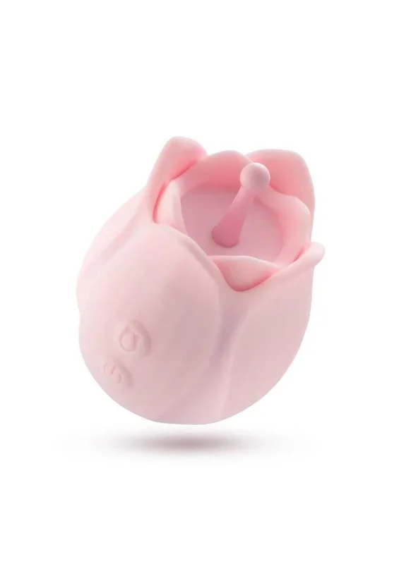 Fiddle with Me Romanic Rose Rechargeable Silicone Clitoral Stimulator