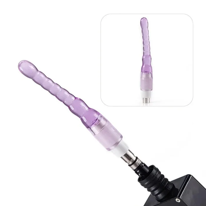Flexible PVC Anal Dildo for Basic Sex Machine