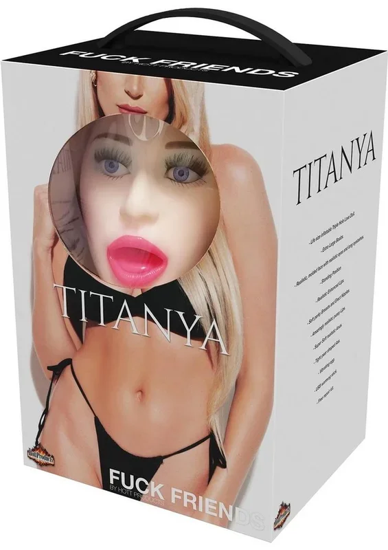 Fuck Friends Titanya Float-Up Doll with Rechargeable Egg Kit