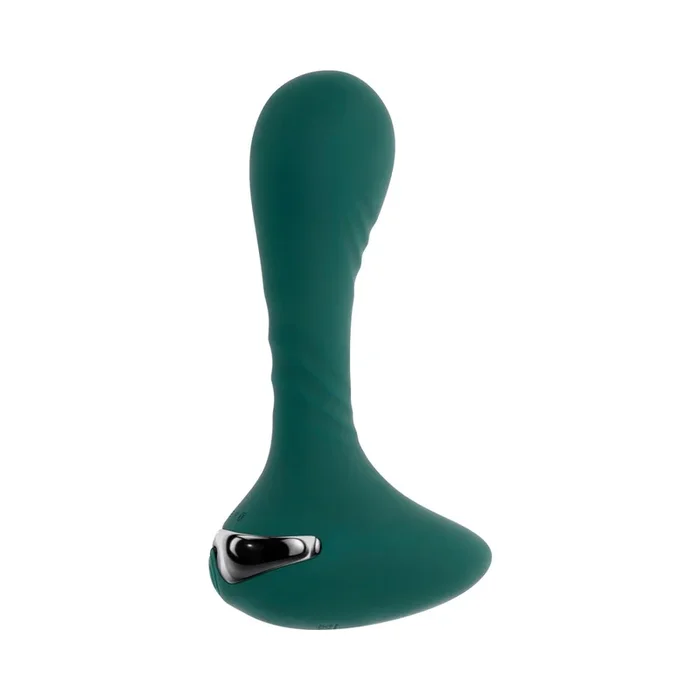 Gender X You Gotta Stick It Rechargeable Vibrating Anal Plug Silicone Teal