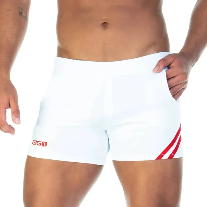 Gigo Forever Short White Red