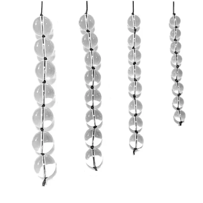Glass Anal Beads Vaginal Balls Anal Plug Chain Bead