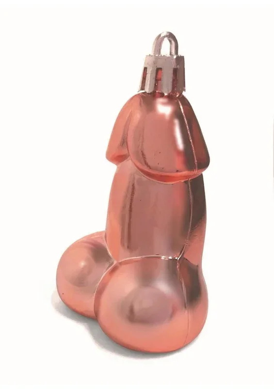 Glitterati Metallic Penis Ornaments