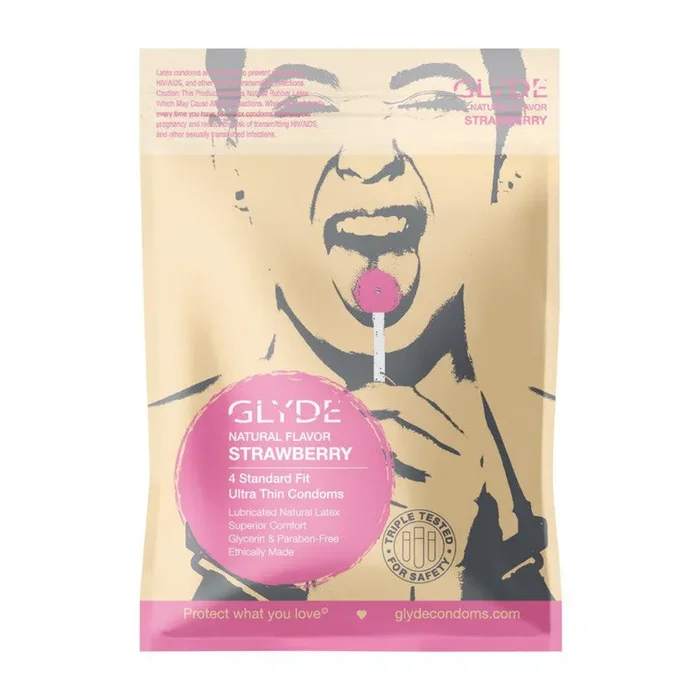 Glyde Ultra Strawberry Flavored Condoms ?