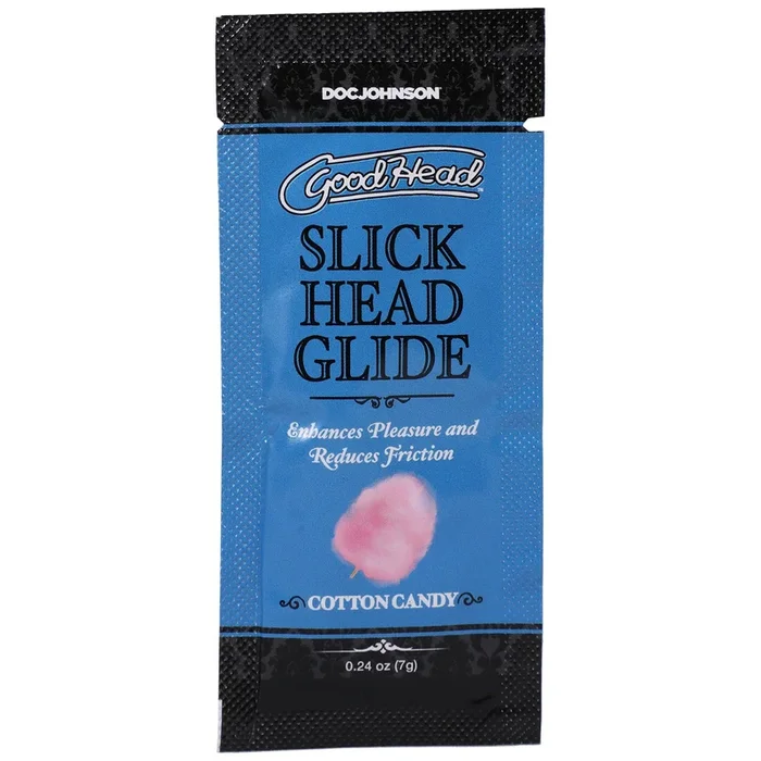 Goodhead – Slick Head Glide – Cotton Candy – 0.24 Oz