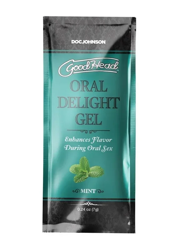 Goodhead Oral Delight Gel .24oz Bulk (48 Pieces) – Mint