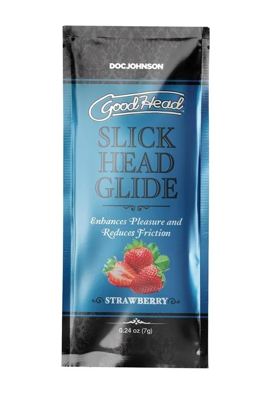 Goodhead Slick Head Glide .24oz Bulk (48 Pieces) – Strawberry