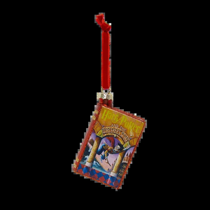 Harry Potter Book Cover Glass Ornament