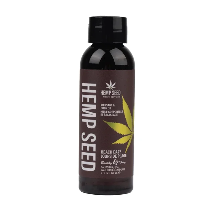 Hemp Seed Massage and Body Oil – Beach Daze 2 Fl. Oz/ 60ml
