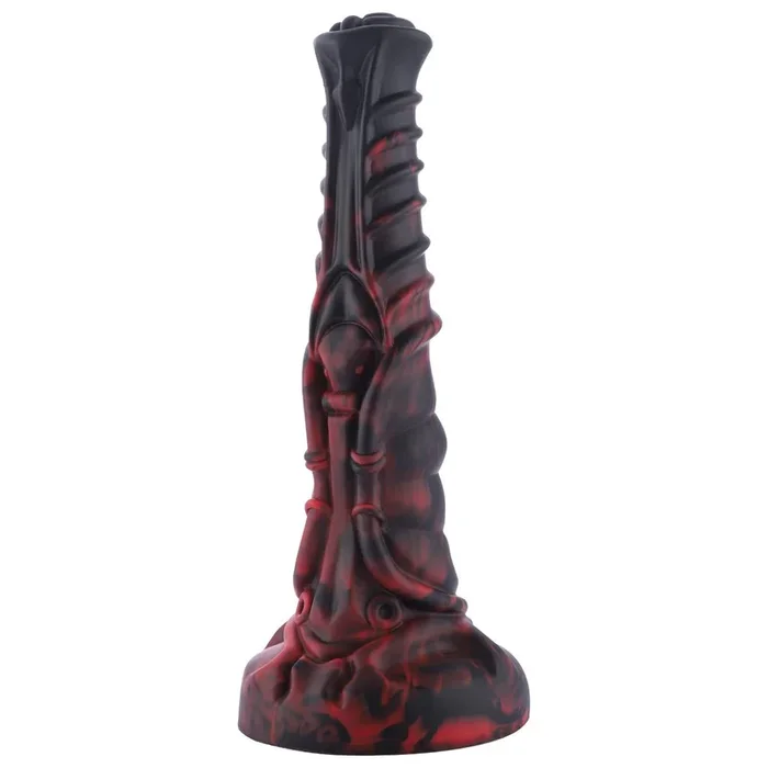HiSmith Waldolo Silicone Equine Dildo 8.6 Inch – Black/Red