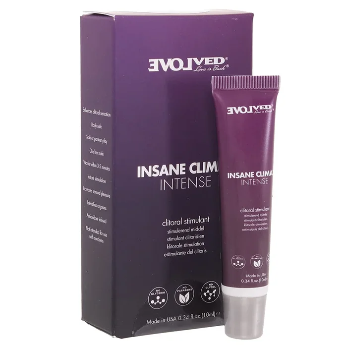 Insane Climax Intense Clitoral Stimulant in 0.34oz/10ml