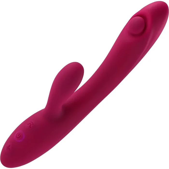 Jammin’ G Rechargeable Waterproof Silicone Dual Stimulating Vibrator By Evolved Novelties