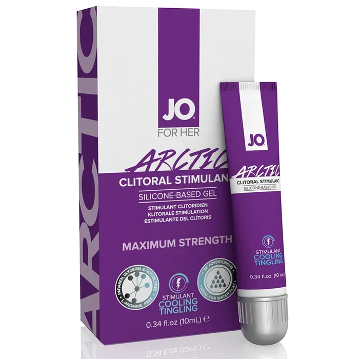 JO Arctic Clitoral Gel – Cooling – Stimulant (Silicone-Free-Base) 0.34 fl oz / 10 ml