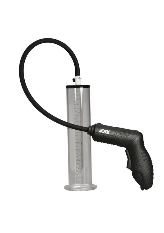 Jock Power Pumper Automatic Penis Pump with Cylinder
