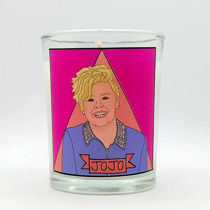 Jojo Siwa Glass Votive Candle