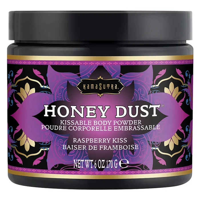 Kama Sutra Honey Dust-Raspberry Kiss 6oz