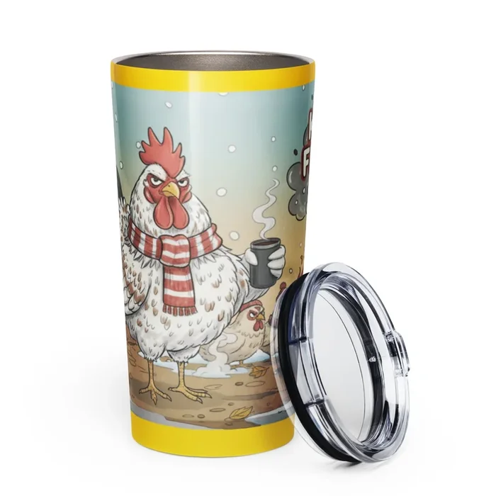 Keep It Flockin’ Hot 20 oz Funny Chicken Tumbler