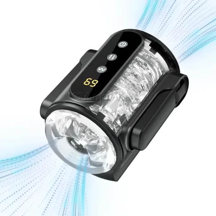 KERERO Automatic Male Masturbator Sex Toy with 9 Thrusting & Vibration Settings