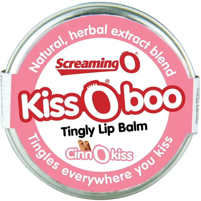 KissOboo Tingly Lip Balm by Screaming O – Cinnamon