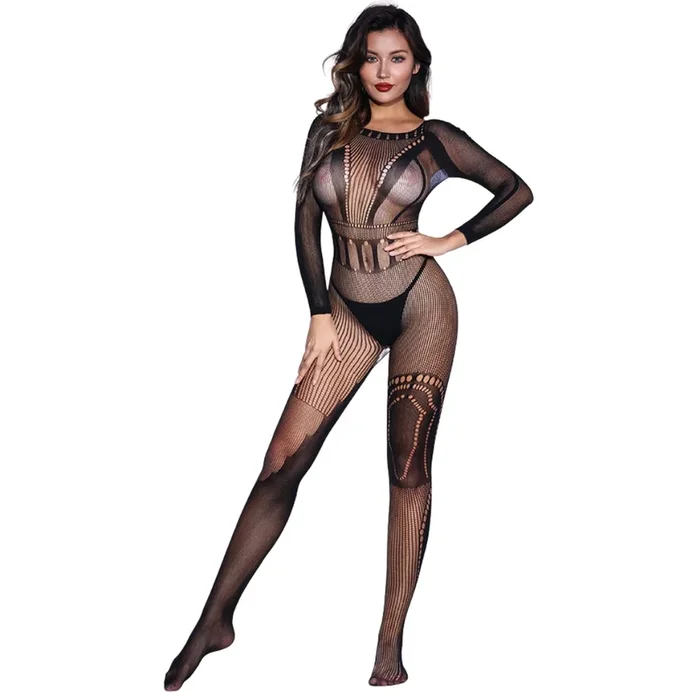 LA Fantasy Deco Design Bodystocking H-2085B – Melanise