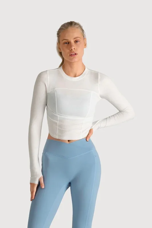 Ladies Apex Dynamic Long Sleeve Top