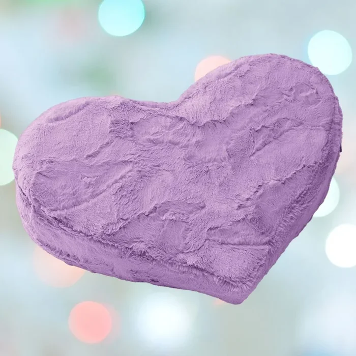 Liberator Heart Wedge Fur – Purple