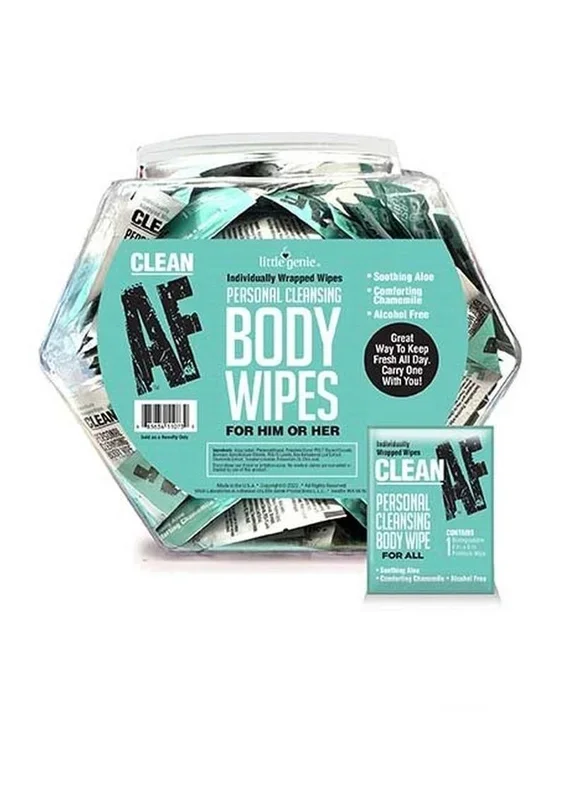 Light AF Individual Body Wipes