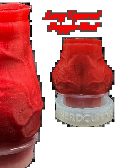 Long Tapered Doggie Knot – Sex Toy for Couples and Men – Dildo Enhancer – Cock Ring