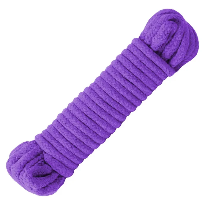 Love In Leather Cotton Rope 20 Metre – Purple
