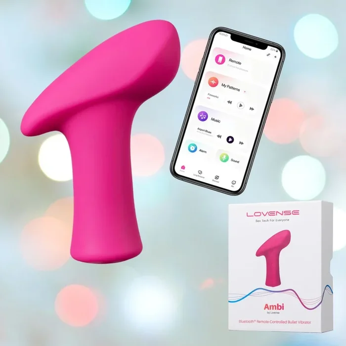 Lovense Ambi Bluetooth-Controlled Bullet Vibrator