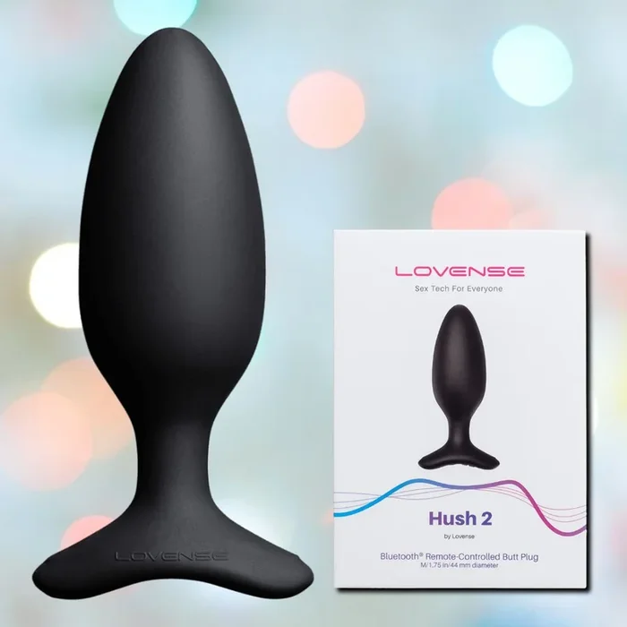 Lovense Hush 2 Vibrating Butt Plug – Medium