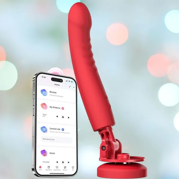 Lovense Mission 2 Vibrating Suction Cup Dildo