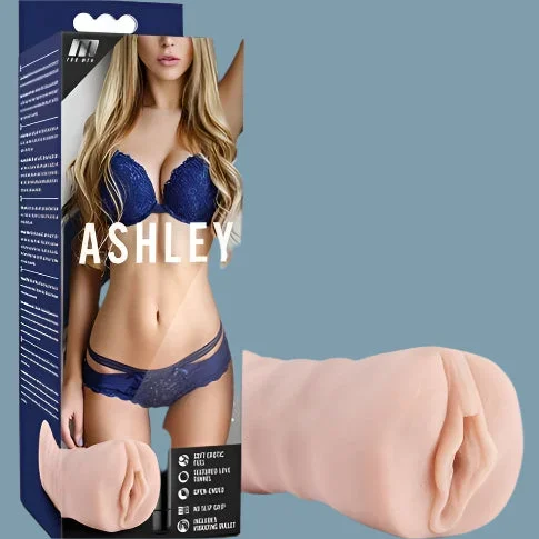 M For Men Ashley Vibrating Pocket Pussy