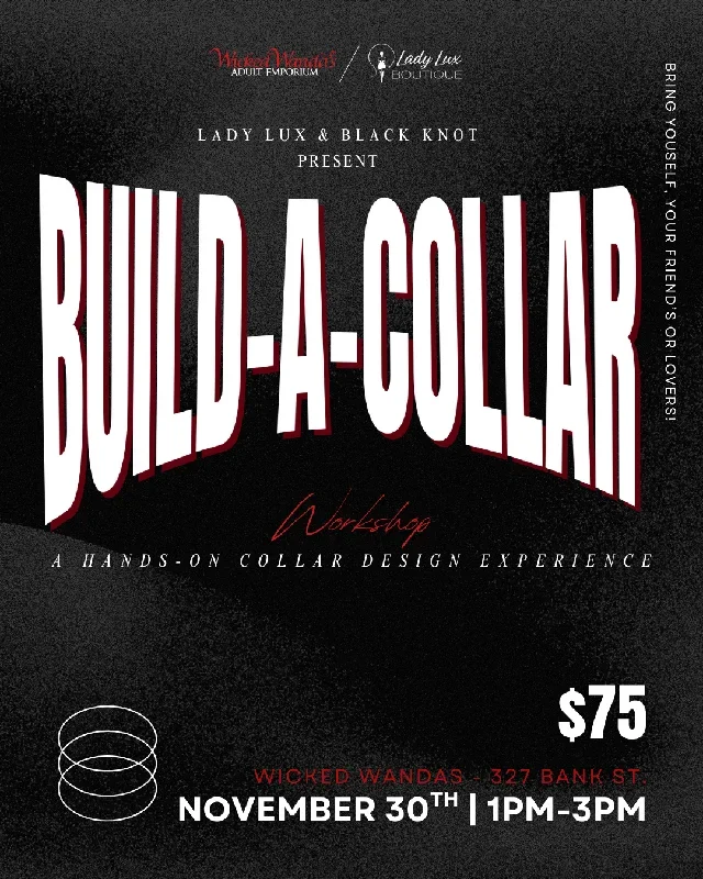 Make a Collar Workshop | Nov 30
