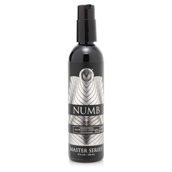 Master Series Numb Desensitize Lubricant with Lidocaine 8oz