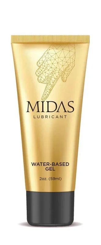 Midas Lubricant – Water-Based Gel – 2 Fl. Oz.