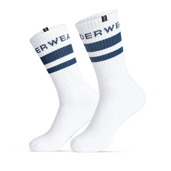 Mounderwear Stripe Athletic Crew Socks Low