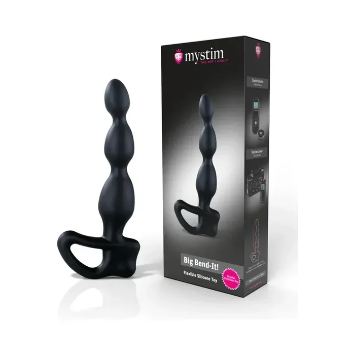 Mystim Big Bend-it E-Stim Flexible Prostate Stimulator