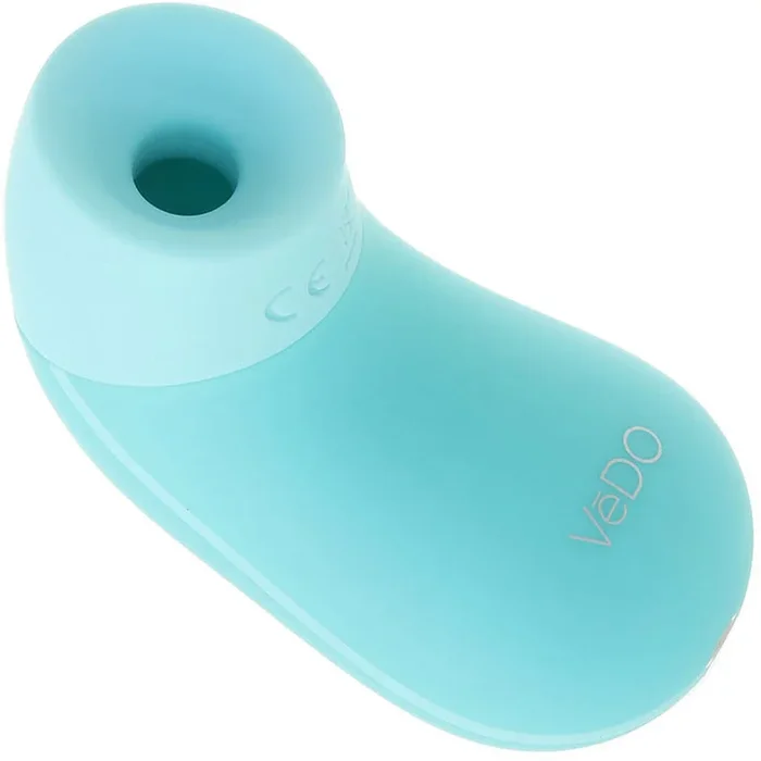 NAMI Sonic Wave Rechargeable Silicone Clitoral Pulsating Vibrator by VeDO – Tease Me Turquoise