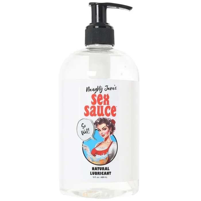 Naughty Jane’s Sex Sauce Natural Lubricant in 16oz/488ml