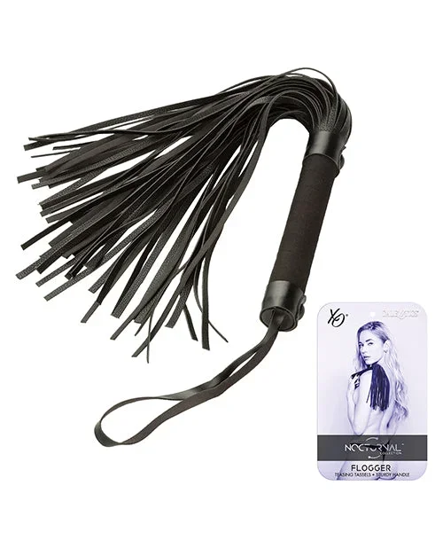 Nocturnal Collection Flogger – Black