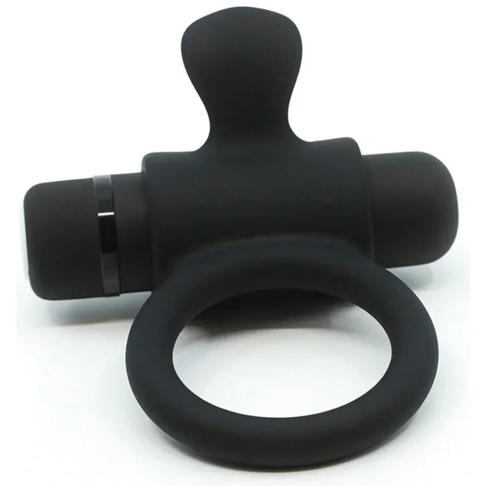 Nu Sensuelle Vibrating Bullet Cock Ring – Black