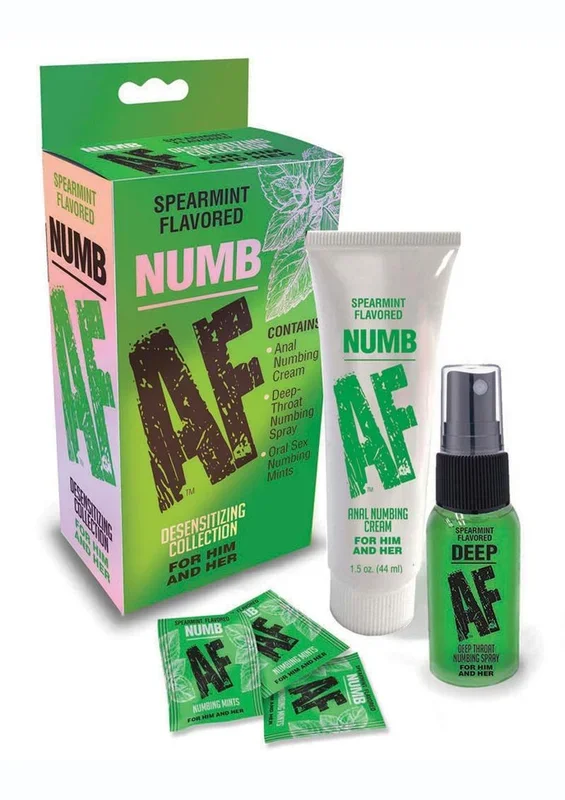 Numb AF Kit Spearmint Flavor