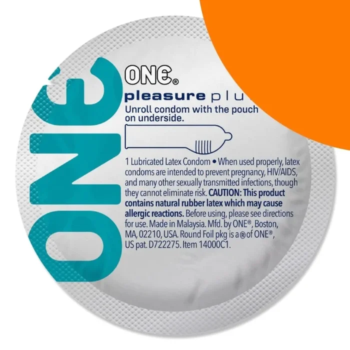 ONE Pleasure Plus Condoms – Bulk Each