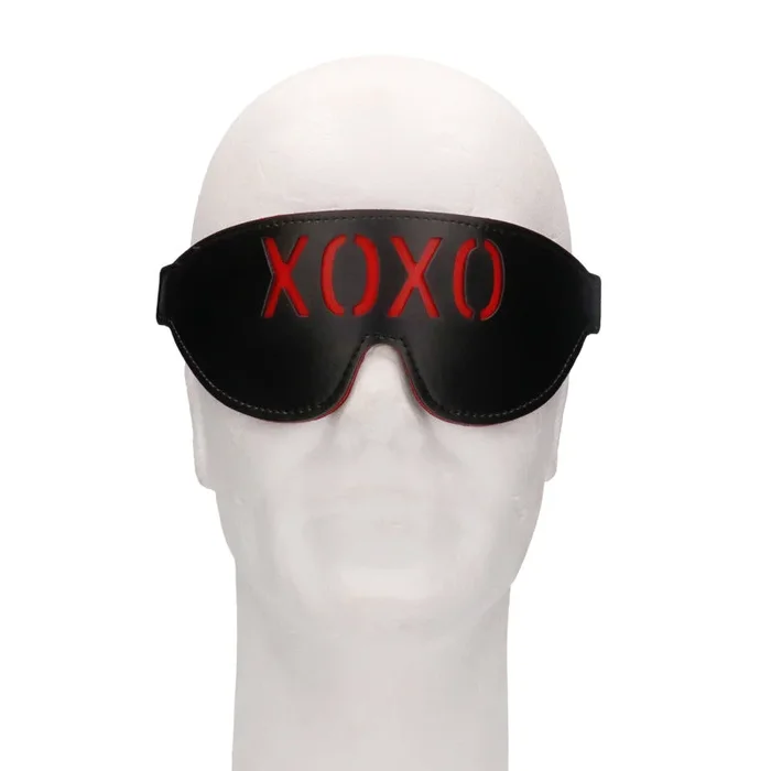 Ouch! ‘XOXO’ Blindfold Black