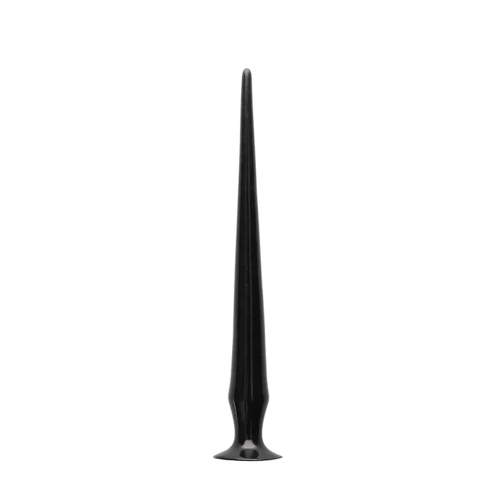 Ouch Ass Spike Dildo Black 17 Inch