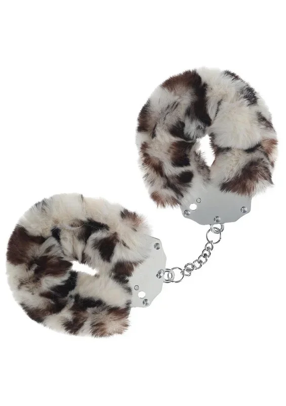 Ouch! Heavy-Duty Fluffy Handcuffs – Snowleopard