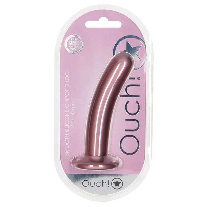 Ouch! Politic G-Spot Dildo-Rose Gold 6