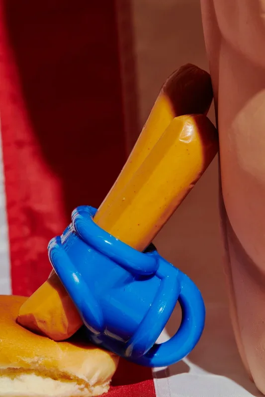 Oxballs Ball Sling with Ball Splitter Strap – Blue