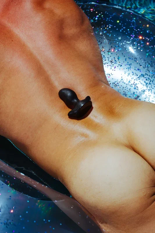 Oxballs Silicone Butt Plug Police Smoke Smoosh X-Small-Scale